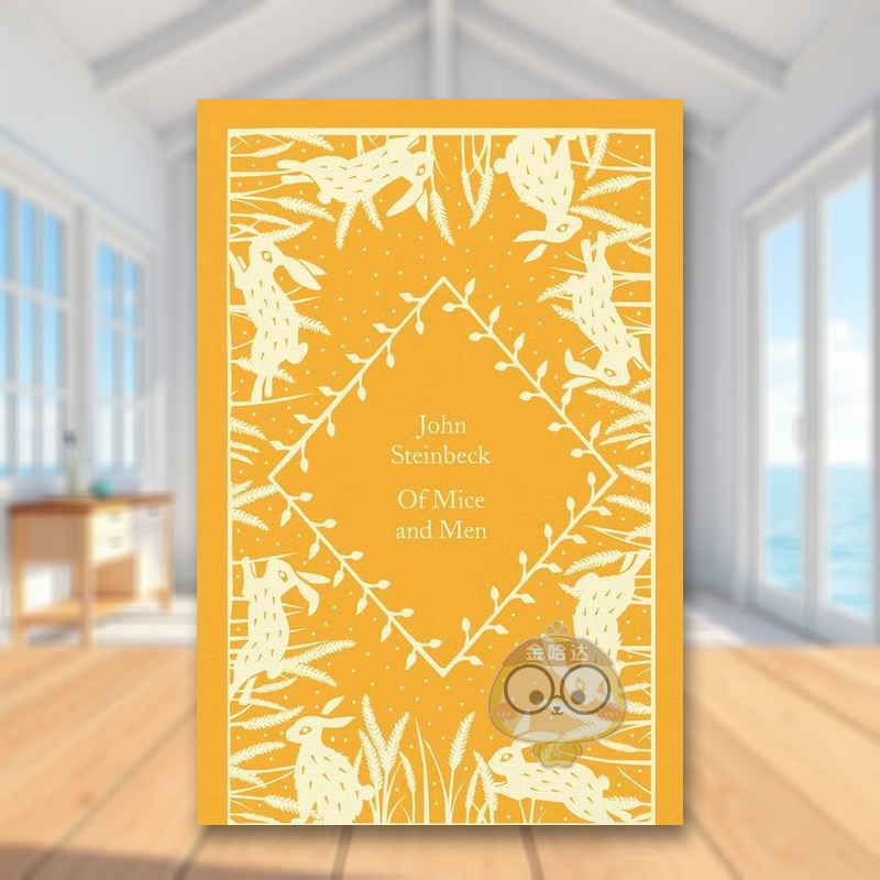 【预售】【小布纹经典春季系列】人鼠之间英文文学世界文学进口原版外版书精装【Little Clothbound Classics-Spring】Of Mice a书