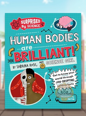 【现货】【【科学惊奇录】人体奥秘工坊！（精装） 【Surprised by Science】Human Bodies are Brilliant! 原版英文儿童绘本进口