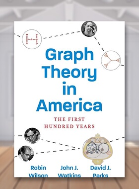 【预售】美国图论的苐一个100年 Graph Theory in America: The First Hundred Years 原版英文社会科学进口书籍图书外版正版
