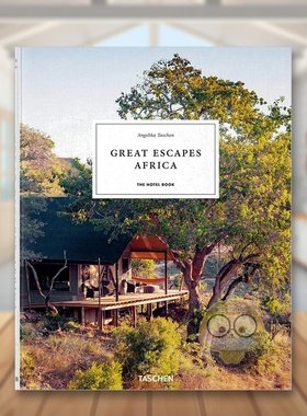 【现货】休闲胜地:非洲酒店之书 2020年版 Great Escapes: Africa. The Hotel Book. 2020 Edition 原版英文旅行进口书籍图书外版
