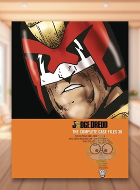 【预售】爵德判官第36版完整案件档案英文漫画Wagner  John进口原版书14岁以上Judge Dredd The Complete Case Files 36Rebellion