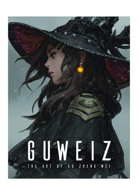 【现货】Guweiz: The Art of Gu Zheng Wei 古威兹的艺术 精装 英文原版 新加坡画师CG原画作品集 日系科幻风 3dtotal 进口艺术