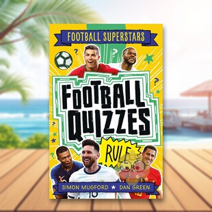 【预售】足球明星特辑：你应该了解的足球规则英文儿童漫画进口原版外版书平装【Football Superstars】Football Quizzes RuleKe书