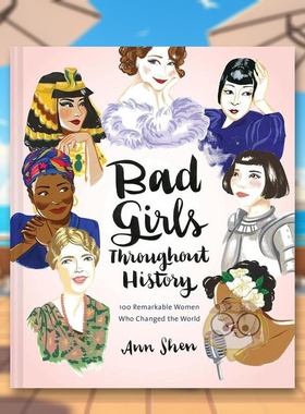 【预售】历史上的坏女孩 Bad Girls Throughout History 原版英文儿童绘本进口书籍图书外版正版