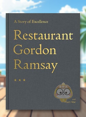 【现货】戈登拉姆齐餐厅卓越的故事Restaurant Gordon Ramsay英文餐饮Gordon Ramsay精装Hodder & Stoughton进口原版书473652书籍