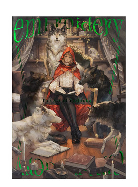 【现货】Yoshioka插画作品集：Embroidery よしおか 日文原版进口图书艺术绘画画册P站PIXIV书籍