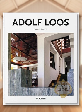 【预售】阿道夫·路斯 【Basic Architecture】Loos 原版英文建筑设计进口书籍图书外版正版