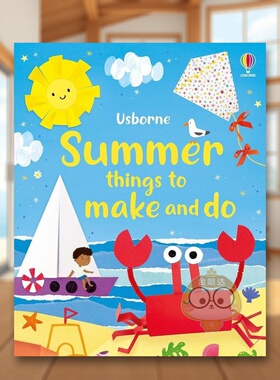 【预售】夏天要做的事情英文儿童绘本虚构类进口原版外版书KateNolan平装3岁-6岁SummerThingstoMakeandDoUsbornechildren’sboo书
