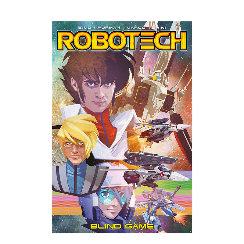 【预售】英文漫画太空堡垒卷3-盲游戏 Robotech Volume 3- Blind Game图像小说正版进口书籍 Titan Books