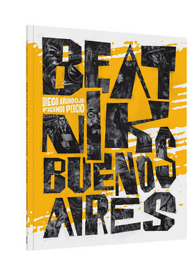 【现货】漫画 Beatnik时代的布宜诺斯艾利斯 Beatnik Buenos Aires 英文漫画书原版进口图书