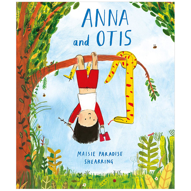 【现货】Anna and Otis，【英国插画师Maisie Paradise】安娜与小蛇英文儿童绘本 原版图书外版进口书籍