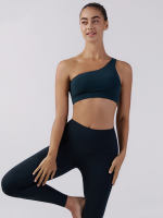 AimeicGym Sexy, a new European and American sexy one-piece thin shoulder strap yoga bra for women thumbnail 7