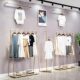 服装 男装 架子 组合女装 挂衣架金色衣服货架童装 店服装 展示架落地式