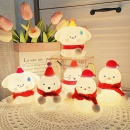 圣诞节卡通雪人小夜灯房间可爱氛围灯装 饰儿童圣诞礼物新年伴手礼