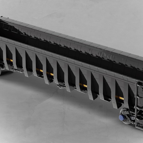 MOC-64018 2680立方英尺缆车（1:38）电子图纸 单节 带磁铁 843片