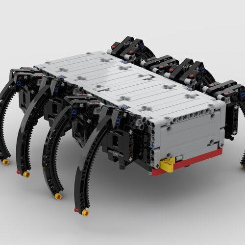 MOC-95665  遥控仿真蜘蛛 875PCS 国产积木 电子图纸