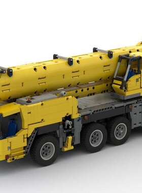 MOC-86030  格鲁夫吊车 4192PCS 电动遥控 电子图纸 国产积木