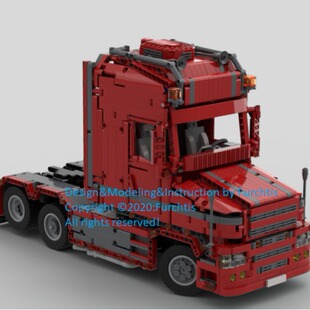MOC-57465 Scania Truck T 580 