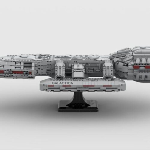 MOC-XM072 太空堡垒卡拉狄加 2222片 电子图纸 拼插积木