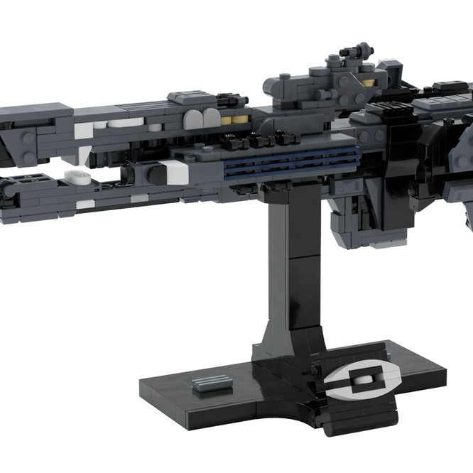 MOC-230008 UNSC萨凡纳飞船 584片 电子图纸 拼插积木