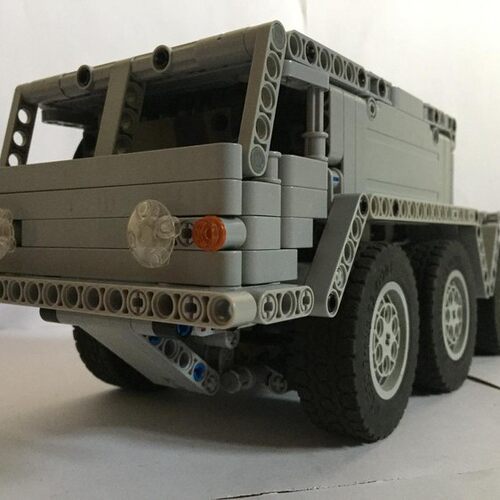 MOC-104952 MAZ-537 980片 电子图纸 拼插积木 适配 104958拖车