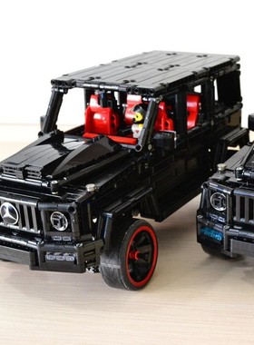 MOC-77314 梅赛D斯G63 BRABUS（2021）电子图纸 拼插积木 2010片