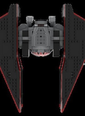 MOC-86551 剑形拦截器 电子图纸 拼插积木  724片