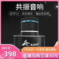 Adin/艾丁共振音箱便携式3D环绕手机电脑无线蓝牙骨传导音响通用