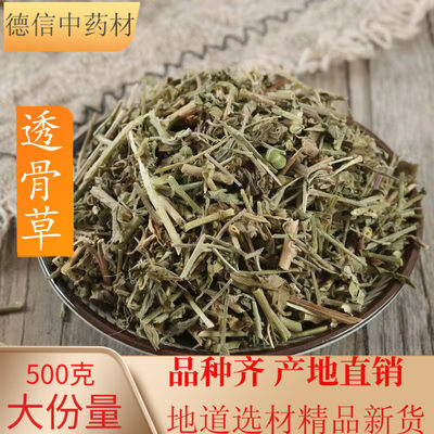 正品透骨草500g克野生 透骨草粉中药 草药 泡脚 珍珠透骨草中药材