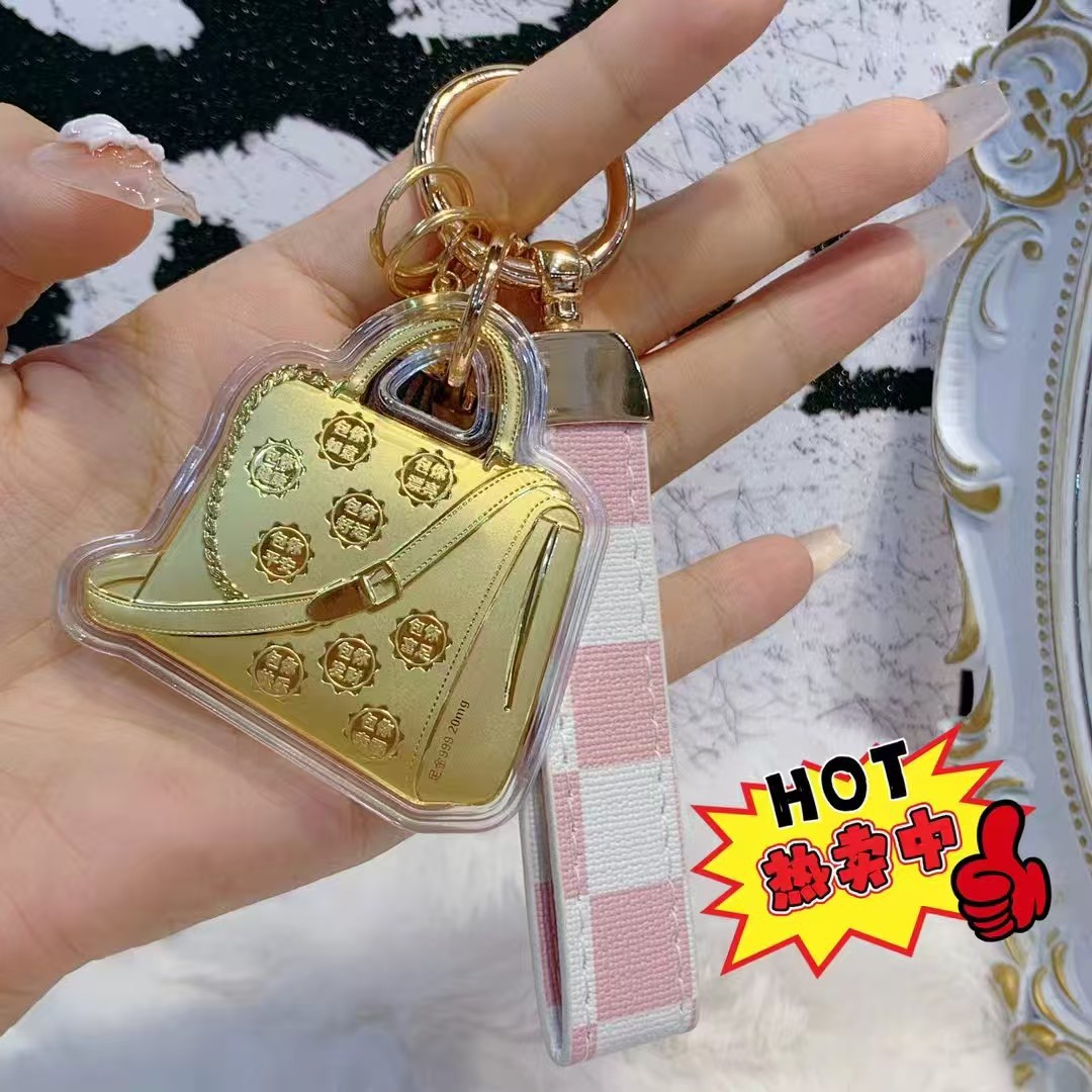 黄金20mg手机链足金钥匙扣包你暴富包你平安包你快乐包包挂饰
