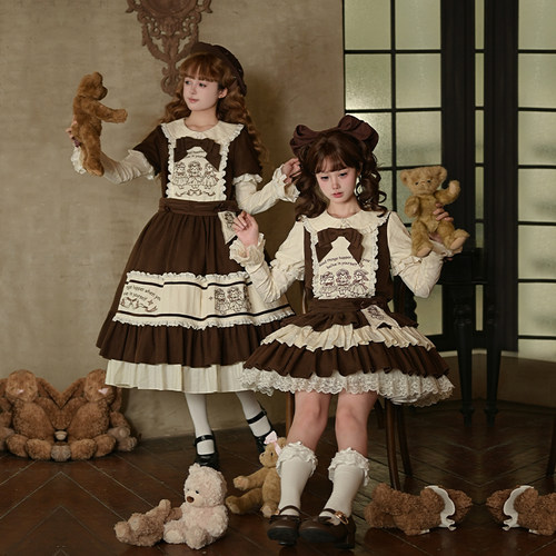 来信与诗·霜糖童话｜WP原创副牌doll感刺绣撞色op双子春款lolita