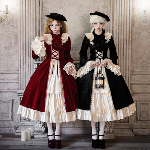 来信与诗·胡桃匣子冬版 荷叶边长op双子秋冬lo ｜WP原创副牌开襟式