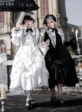 来信与诗·晨钟与暮歌｜WP原创副牌哥特doll裙摆抽拉op双子多穿lo