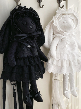 【布偶匣】withpuji原创设计小羊小猫小熊玩偶包可拆兔帽衣服lo