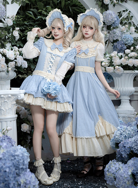 售完无补！来信与诗·海岸的风铃｜WP原创副牌短op/长jsk双子lo裙