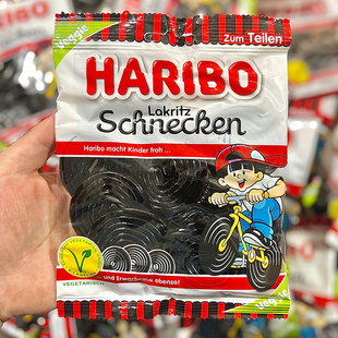 现货吃播同款哈瑞宝Haribo甘草糖缓咳糖大料润喉糖嗓子不舒服可吃