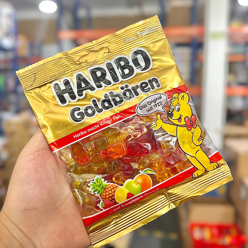 德国进口水果软糖多果汁小熊糖