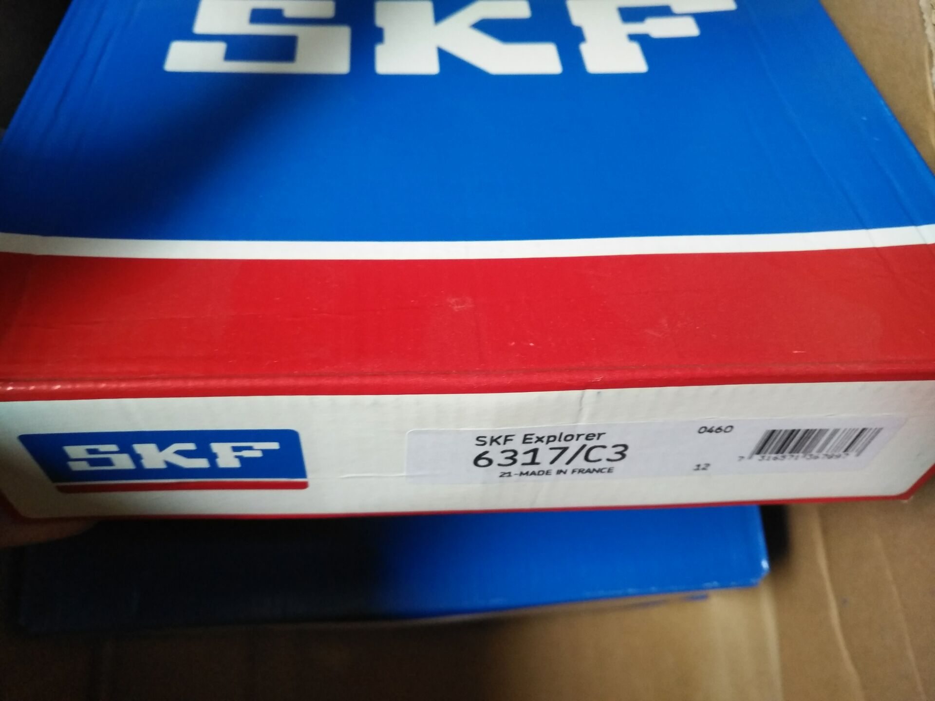 现货供应6317C3轴承 SKF正品进口轴承6317风机电机高速低躁音轴承