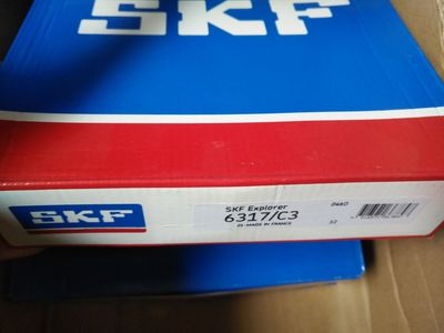 现货供应6317C3轴承 SKF正品进口轴承6317风机电机高速低躁音轴承