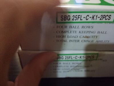 销售SBC直线导轨滑块 正品精密SBC滑块 SBG25FL-C-K1-2PCS包邮