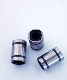 加长法兰直线轴承LMK25L LMK30L LMK35L 轴承LMK40L LMK50L