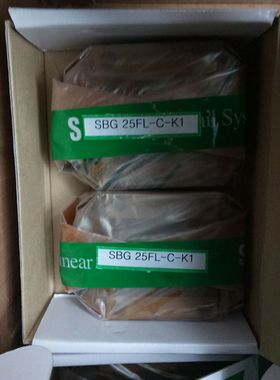 原装正品SBG系列导轨滑块 SBG25FL SBG25FLL SBG25SL包邮