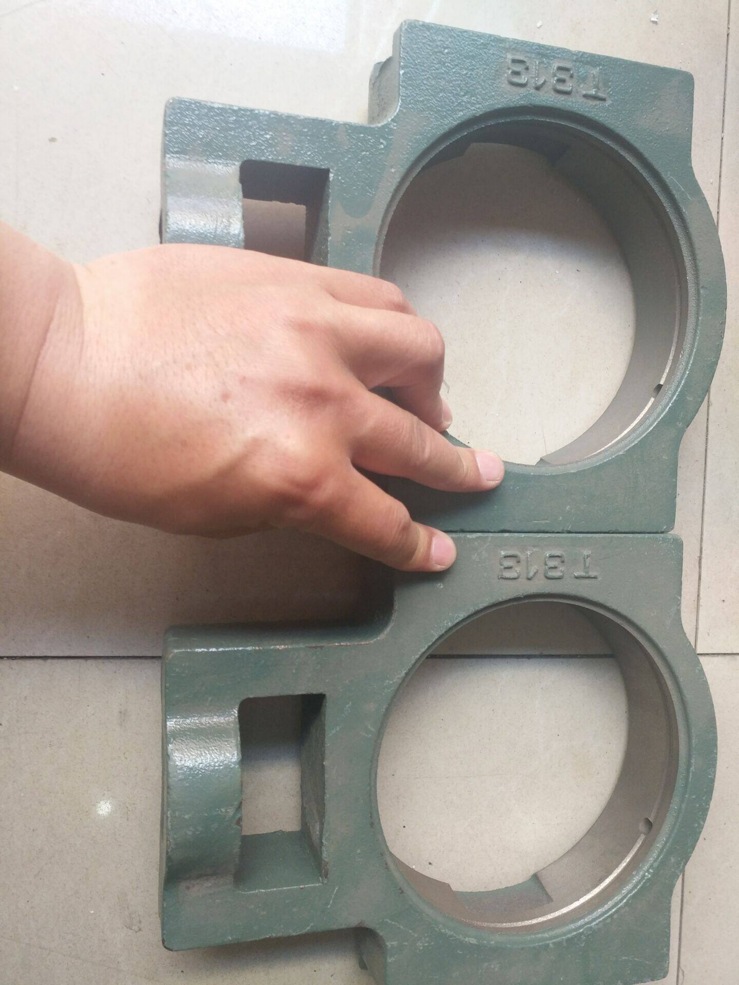 精密重型t313瓦盒t313 uct313球面轴承 瓦盒t313轴承座轨道25mm