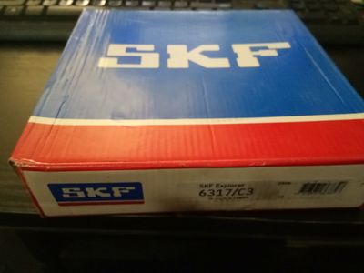 原装正品SKF轴承 轴承6317C3 6319C3高转速低躁音电机专用轴承