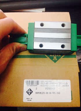 原装INA德国原装正品KWVE25正品滑块进口精密高精度线性直线轴承