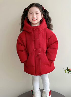 GBUBG女童2026秋冬季新款羽绒服