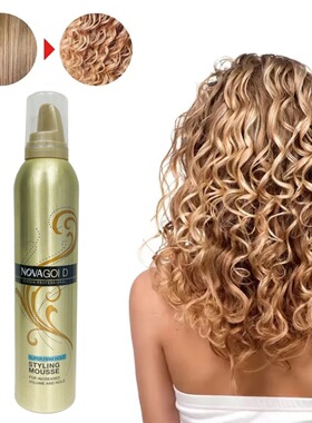 Hair Styling Mousse Foam Wax Hair Curly Styling Moisturizing