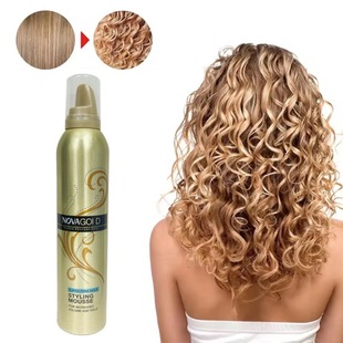 Hair Styling Mousse Foam Wax Hair Curly Styling Moisturizing