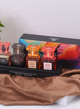 New Parfum Spray for Women Long-Lasting Gift Perfume 30ml*4