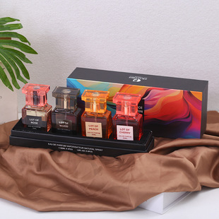 New Parfum Spray for Women Long-Lasting Gift Perfume 30ml*4